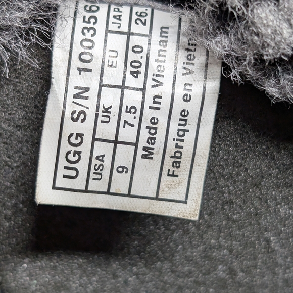 Ugg Sheepskin Leather Moon Boots Women US Size 9 - Picture 8 of 14